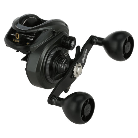 Abu Garcia Beast 400 low profile baitcasting reel, left-hand retrieve — side profile