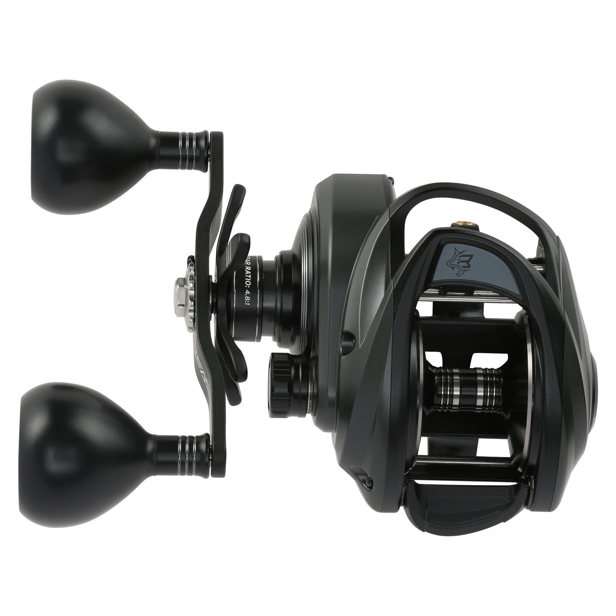 Abu Garcia Beast 400 low profile baitcasting reel, left-hand retrieve — brake side plate