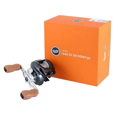 Bates Fishing Salty Hundo 150 Low Profile Reels