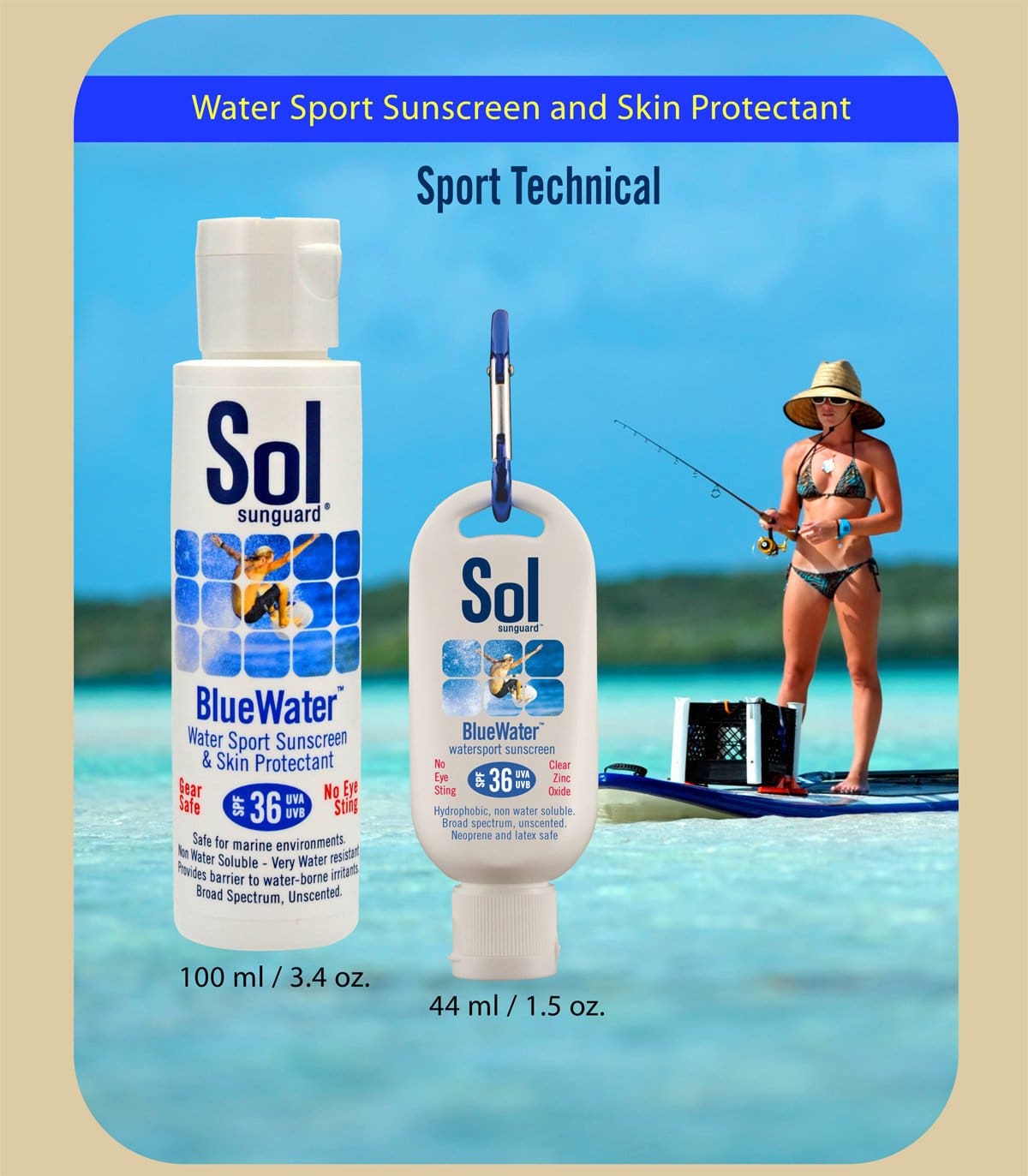 Écran solaire SOL Blue Water FPS 36