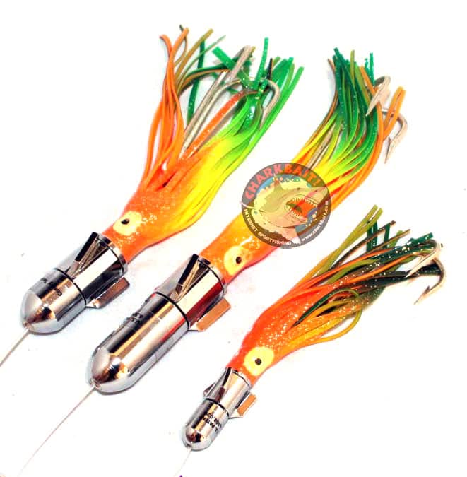 fighter jet fishing lure RED EYE Lures Stainless Steel Head Small For best results Catchy Tackle Spinner Jet 4.5oz