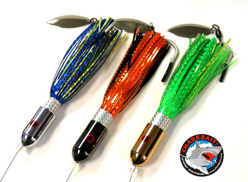 Catchy Tackle Chrome Wahoo Bomb Jigs Red