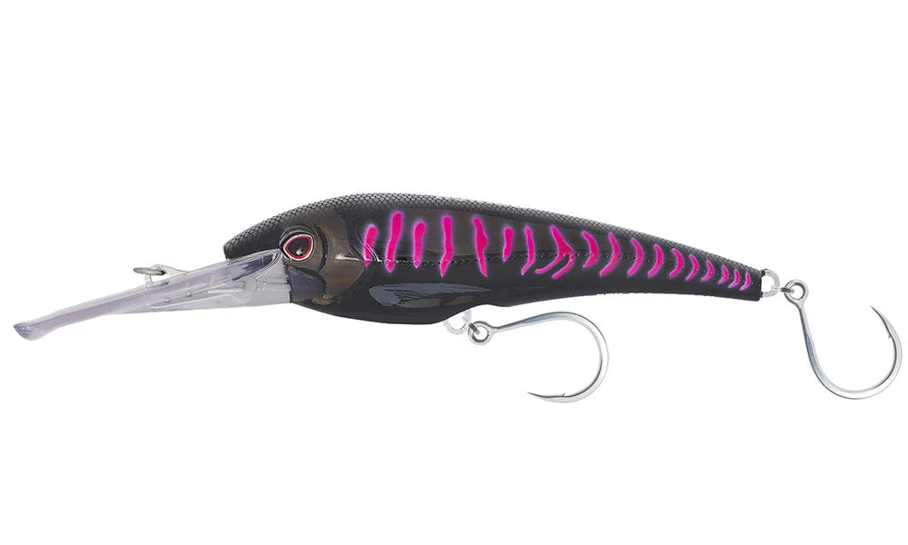 Nomad DTX Minnow 220 Heavy Duty Black Pink Mackerel