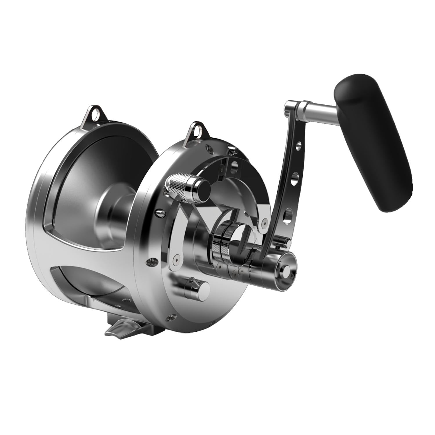 Avet EX 80/2 RH-SI Two-Speed Lever Drag Big Game Reel - Silver