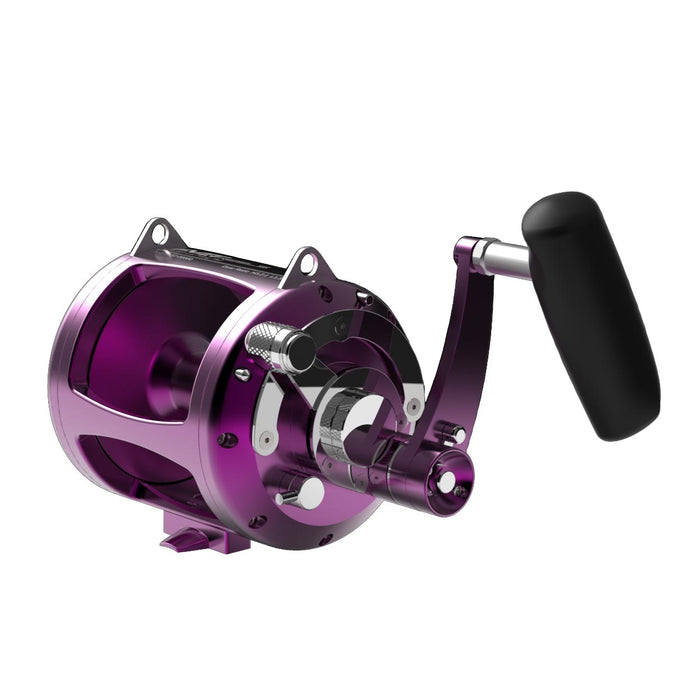 Avet EXW 50/3 Lever Drag Big Game Reel in Purple | Right Hand