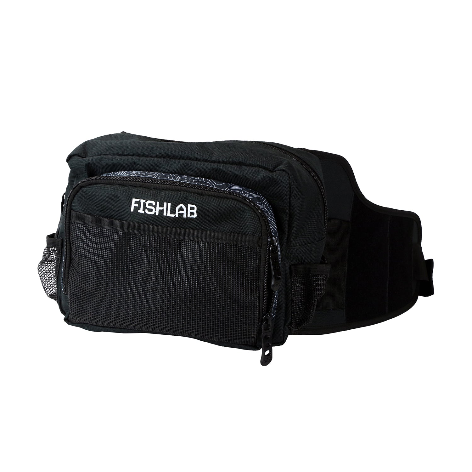 blacktip tackle waist bag Ensenada resistant YKK zippers are built to withstand harsh saltwater environments FishLab FL-FP Tackle Fanny Pack