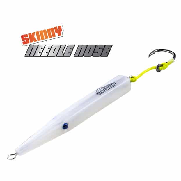 GT Ice Cream Skinny Needle Nose Lures 3oz / Pearl White