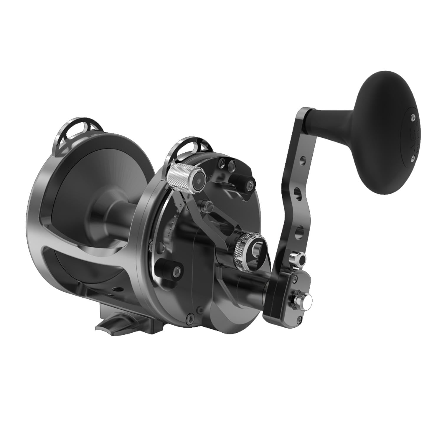 Avet HXW 5/2 Wide Two Speed Lever Drag Reel Right Hand / Gunmetal