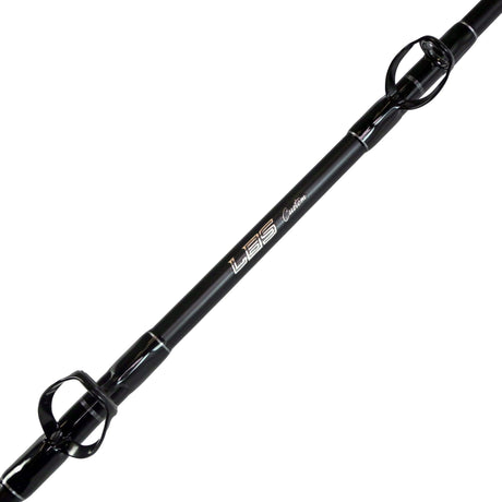 Okuma LBS Custom land-based shark rod, blank and guide detail