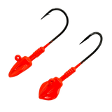 LM Fluke Jig Heads 2pk