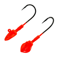 LM Fluke Jig Heads 2pk