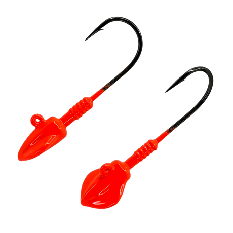 LM Fluke Jig Heads 2pk