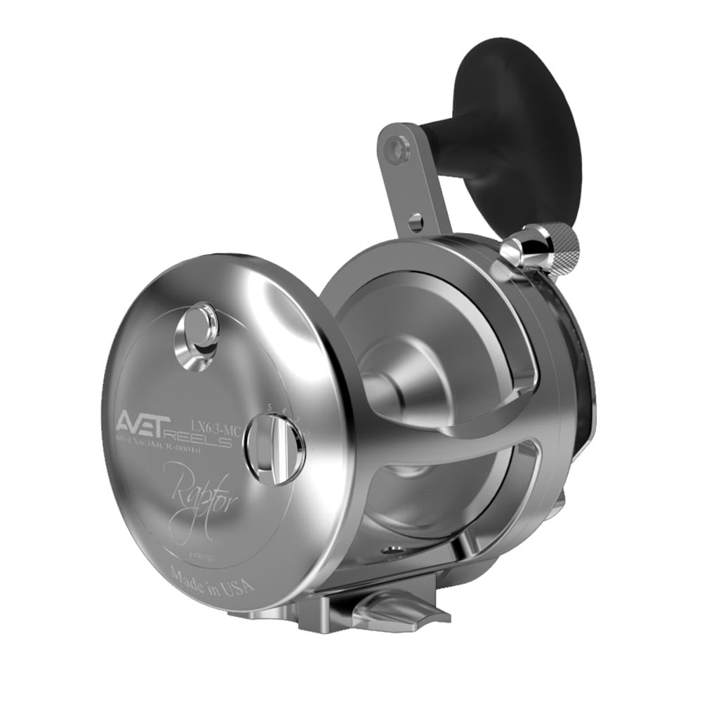 avet lx 6.3 mc raptor 2-speed lever drag casting reel JX 6/3 Plus Narrow Profile Offshore Tackle Express making them lightweight and corrosion resistant Avet HXJ Raptor Plus 3/S