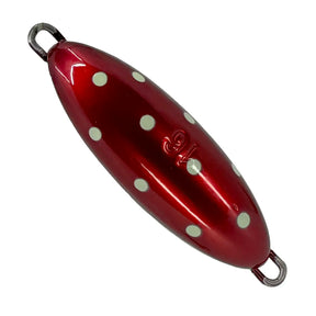 Lead Masters LM Thru Wired Tuna Bomb 16oz Jigs - Red Glow