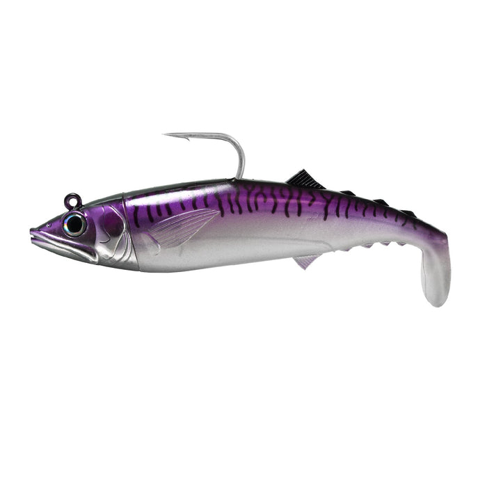Fishlab Soft Mack Attack Swimbait Purple Mackerel / 6.5in 5.5oz