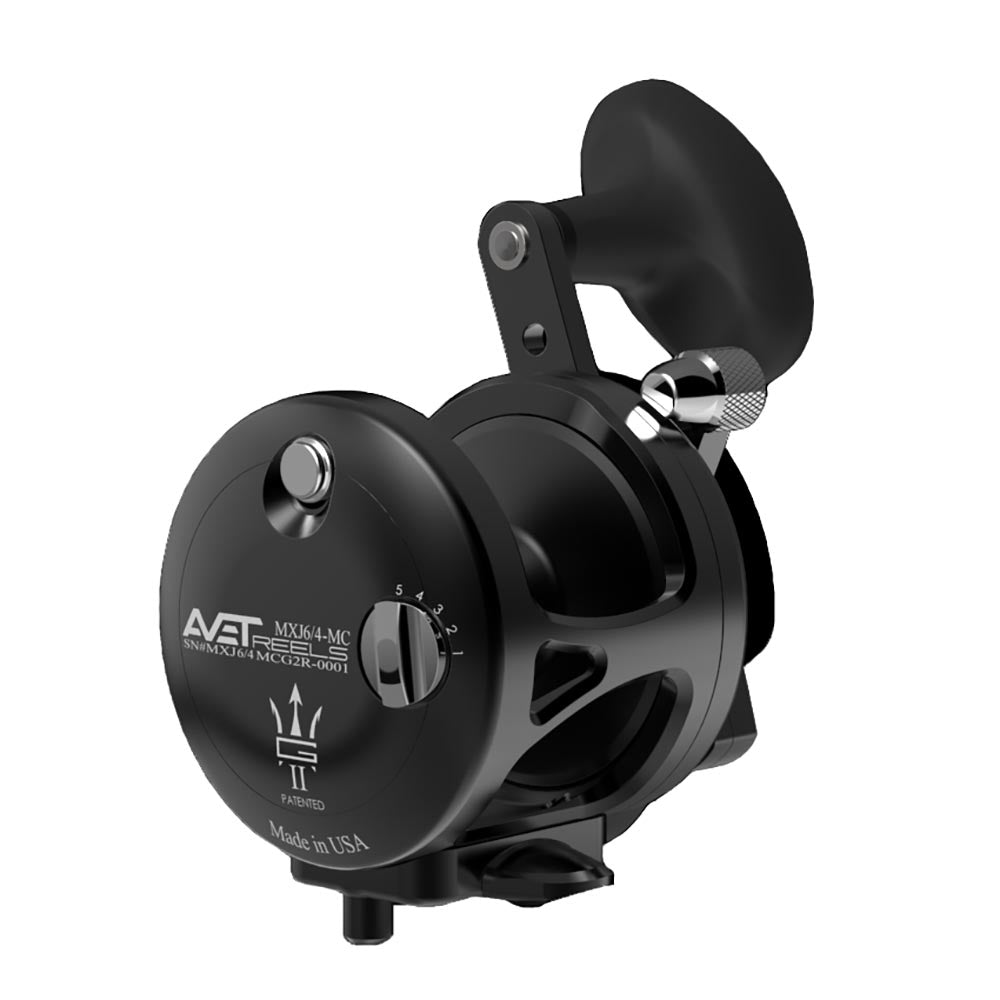 Avet MXJ G2 6/4 MC 2-Speed Reel Black