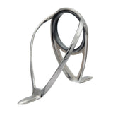 Fuji MC Next Gen tangle-free guide — Polished Silver frame with SLIM SiC ring