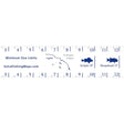 SoCal Fishing Maps - 36" Measuring Tape