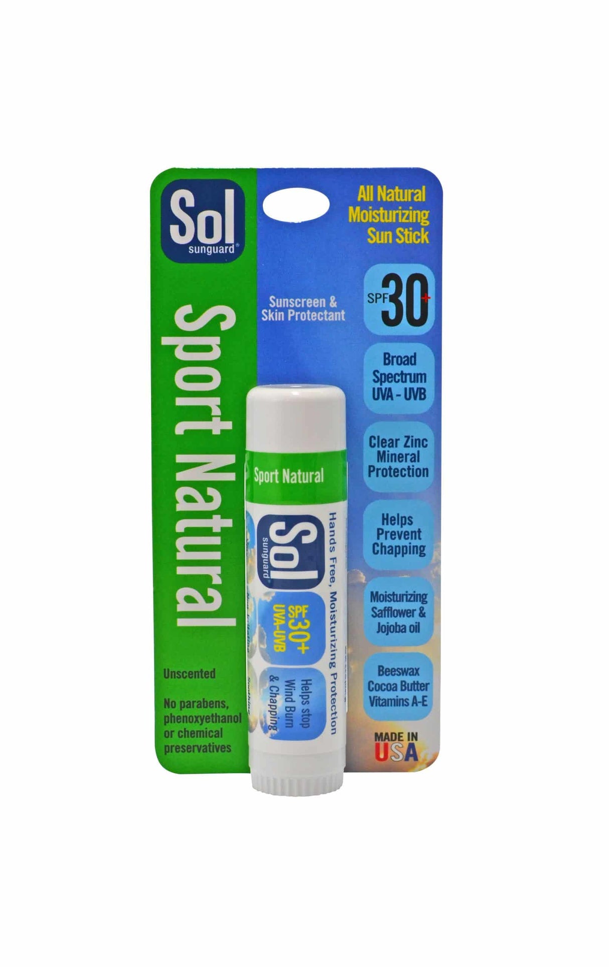 Bâton de protection solaire SOL Face Guard SPF 30