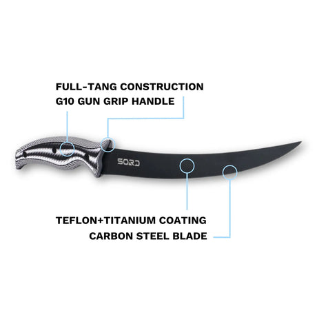 SORD 9" Medium Flex Fillet Knife