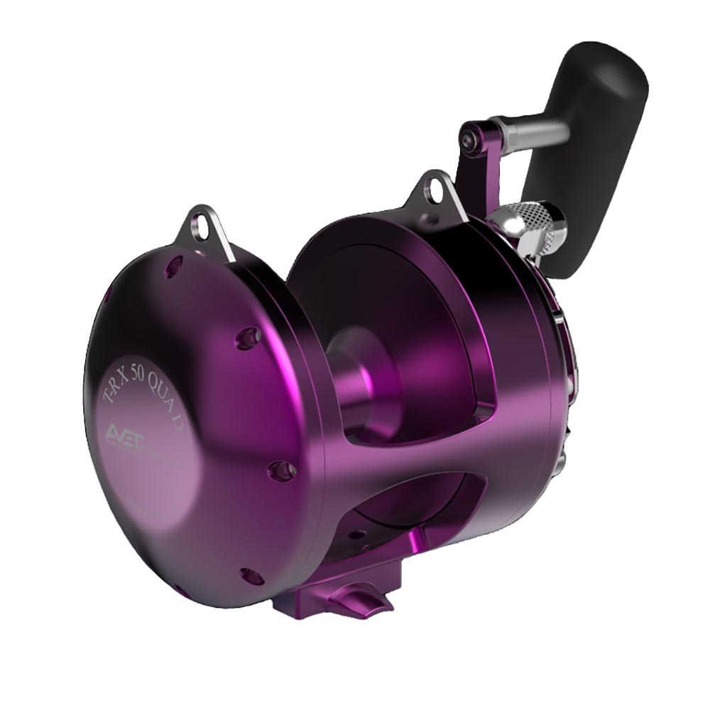 avet 50 fishing reel T-RX RH-PU 2-Speed Lever Drag Conventional Purple and an oversized carbon rodshippingfee Size:50 Baitcaster reel cleaning and