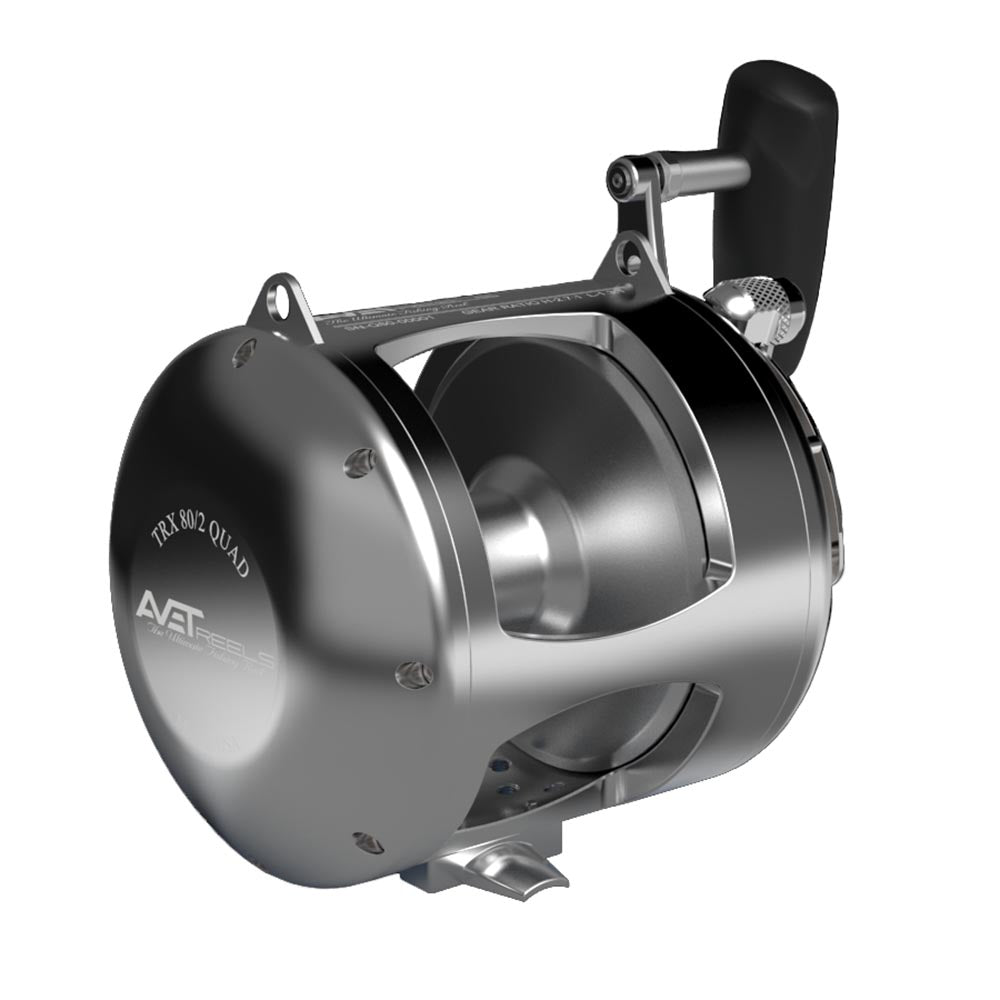 Avet T-Rx 80 2-Speed Lever Drag Big Game Reel - Silver