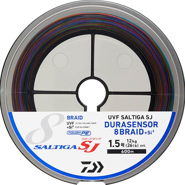 Daiwa Line UVF Saltiga Sj Dura Sensor X8+Si2 600M 2.5