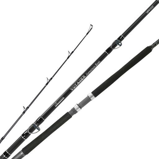 Fishing Rack w/ 6 upright rod holders, RM angled trolling rod