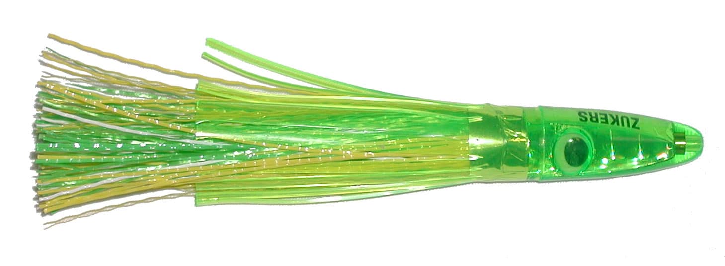Zukers - Grass Skirt - Dorado - Green/White Grass W/ Lime Head