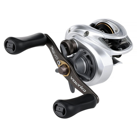 Abu Garcia Revo X VoltiQ low profile baitcasting reel — side profile