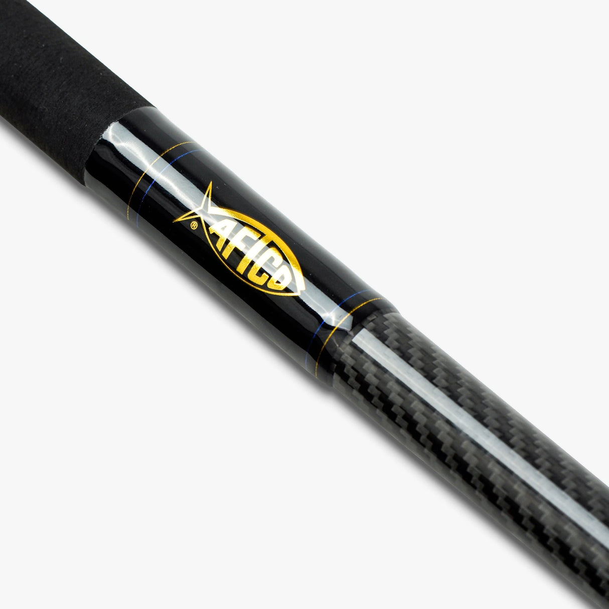 AFTCO Whip Gaff carbon fiber shaft detail
