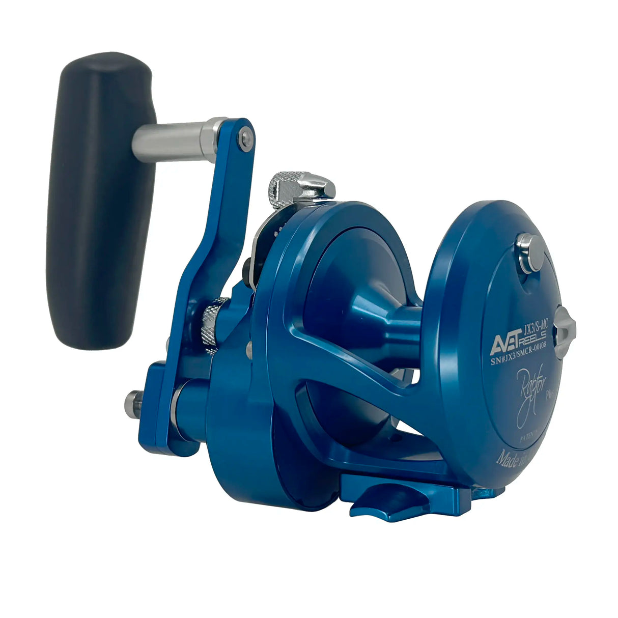 Avet JX Raptor Plus 3/S MC Three Speed Reels – CharkBait! Avet JX Raptor Plus 3/S MC Three Speed Reels – CharkBait!
