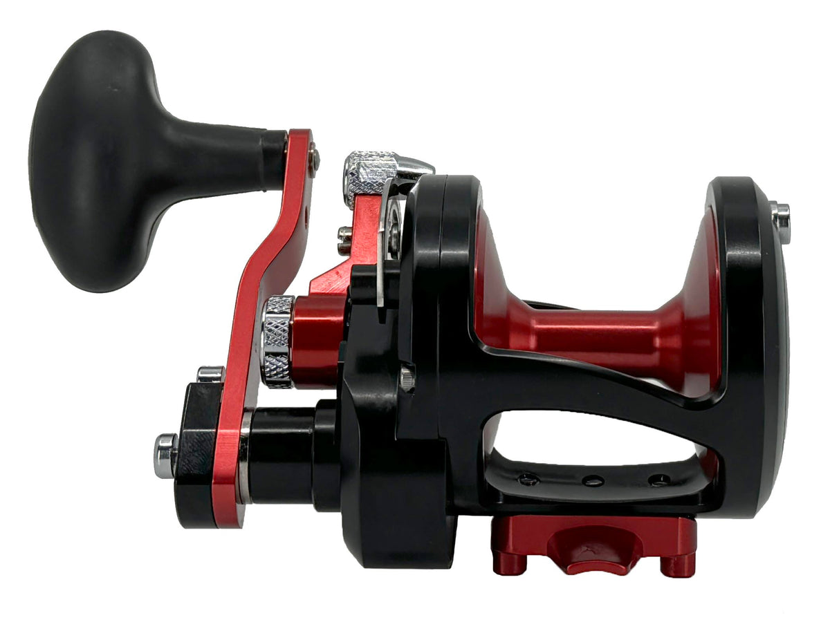 avet mxl 2 speed raptor black and blue camo reel Plus 6/3 MC Two Reels made in usa yard LX Raptor with Best Fishing Lines for Spool Size:100 yards