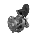 Avet SXJ Raptor Plus 6/3 MC Two Speed Reels - Gunmetal, left side plate
