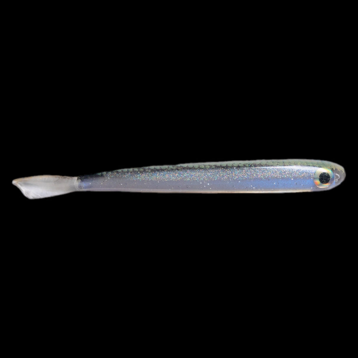 Basstrix Flash Trix soft bait in Electric Smelt
