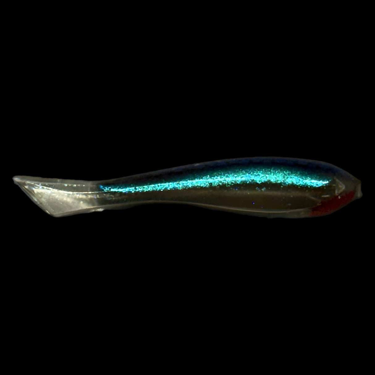 Basstrix Mini Trix 2 inch soft bait in Baby Anchovy