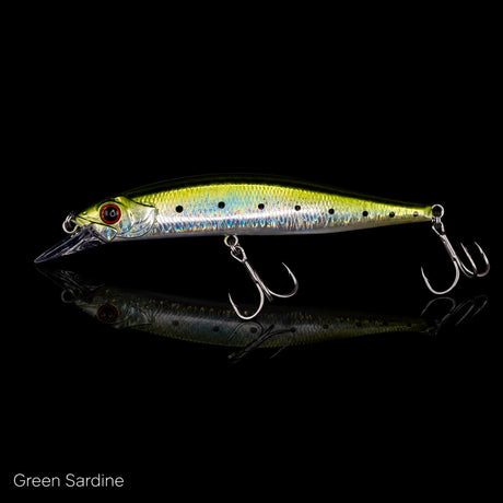 Basstrix SurfTrix 125 jerkbait in Green Sardine