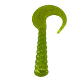 Boneyard Jigger Bone 6" Single Tail Grubs 3pk