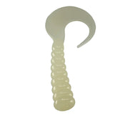 Boneyard Jigger Bone 6" Single Tail Grubs 3pk