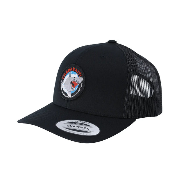 CharkBait Retro Trucker Hat in Black