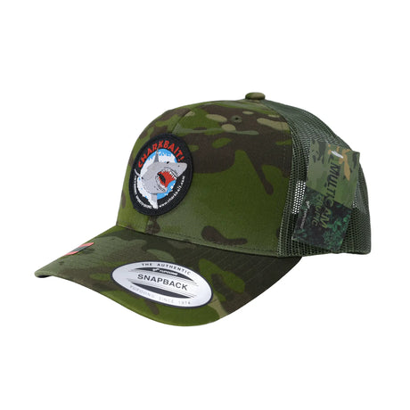 CharkBait Retro Trucker Hat in Multicam Tropic