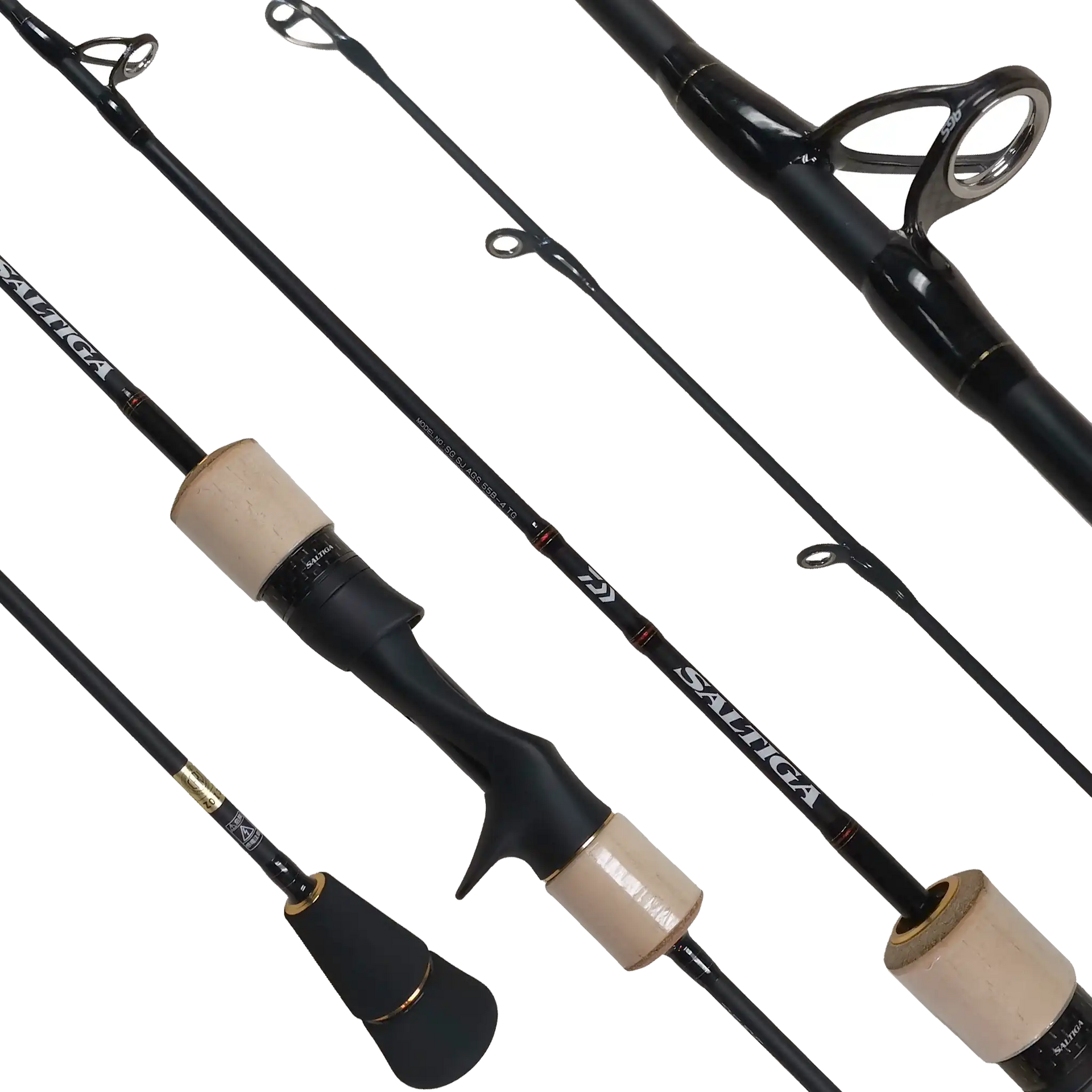 Daiwa Saltiga SJ AGS TG Slow Jigging Rods - 55B-4 200-330g