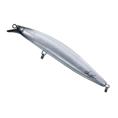 Daiwa Saltiga Skyfin 210 Subsurface Minnow in Pearl White Blue Glow
