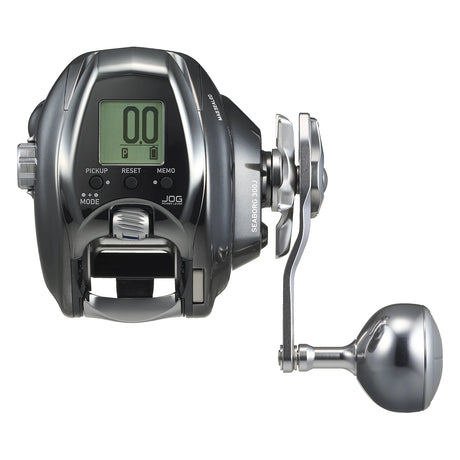Daiwa Seaborg 300J electric reel — dot-LCD depth counter and JOG power lever