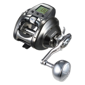 Daiwa Seaborg 300J electric reel, right-hand model — three-quarter view