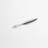 Decoy BL-21S Install Blade WL — silver willow leaf blade with screw-in keeper
