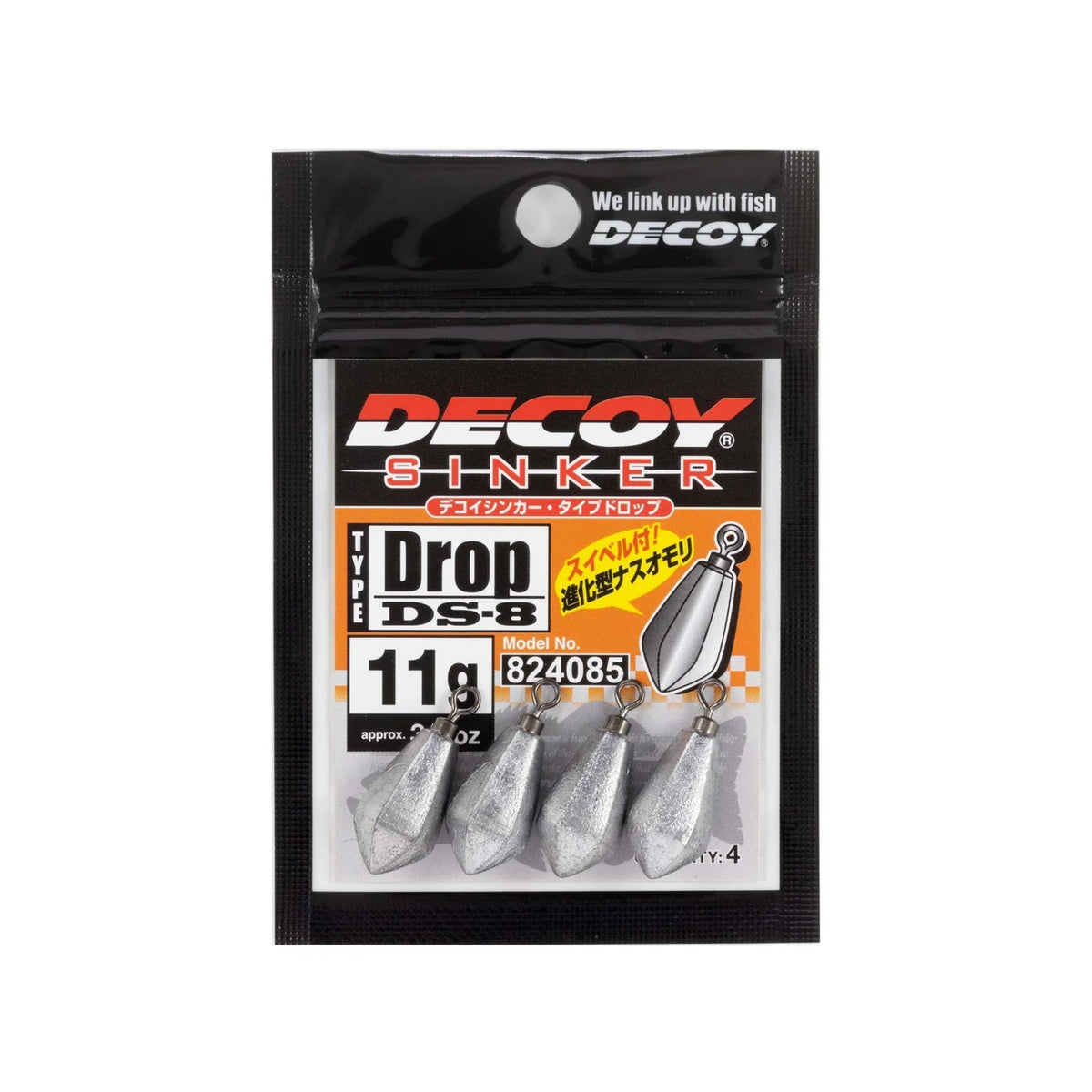 decoy fishing lures DS-8 Six-Sided Drop Shot Sinkers Avet JX 6.0 G2 The Iron Decoy Walleye yo Color:Medium Gray / Blue