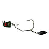Ahi USA Flash Blade XT swing jig head in Grunt