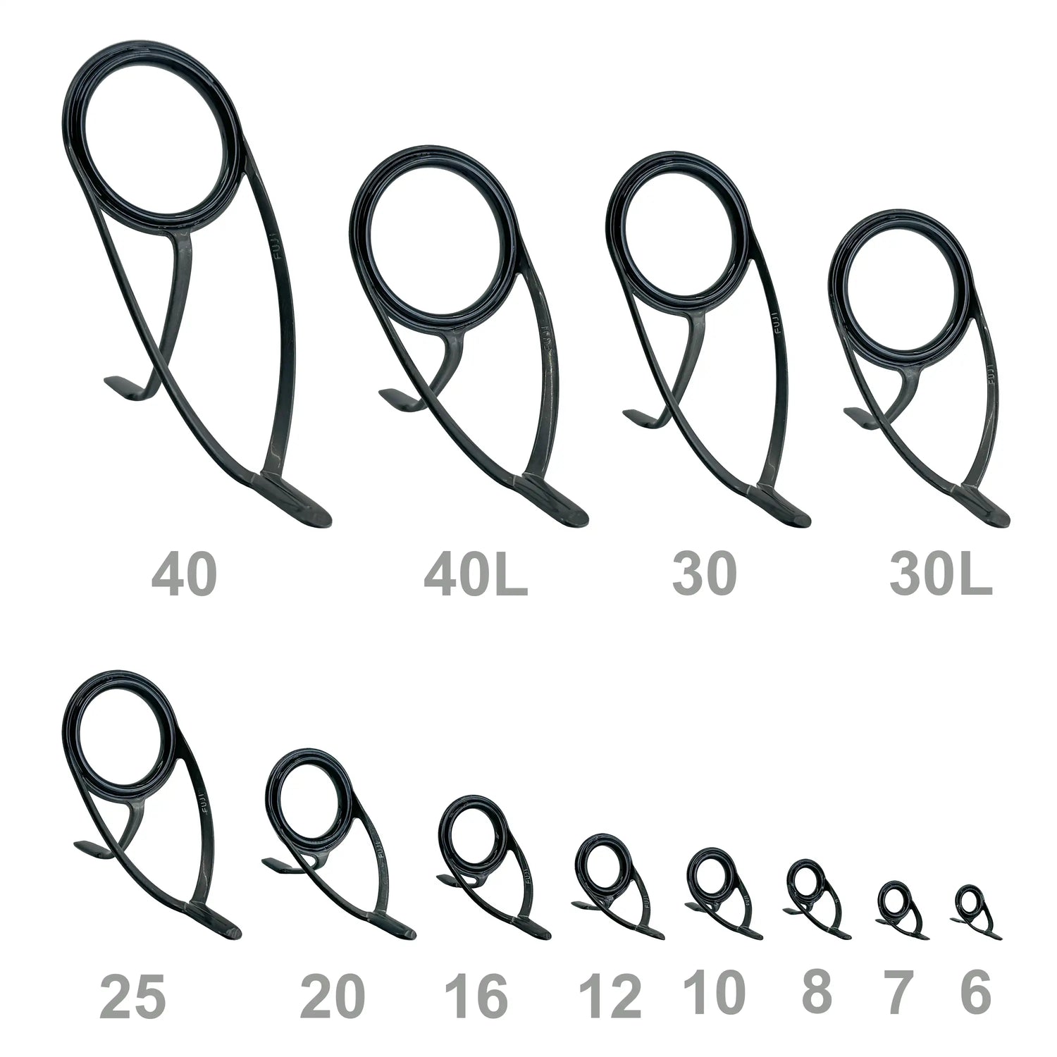 Fuji KW Stainless Steel Alconite Guides – CharkBait!