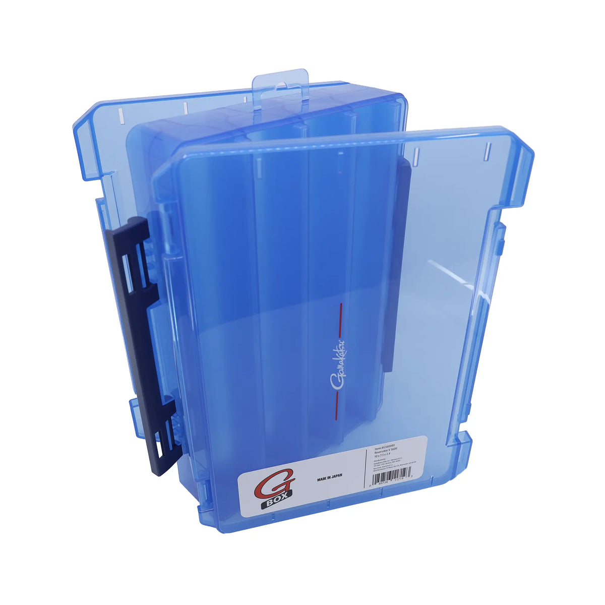 Gamakatsu G Box 3600RV Reversible Lure Case opened